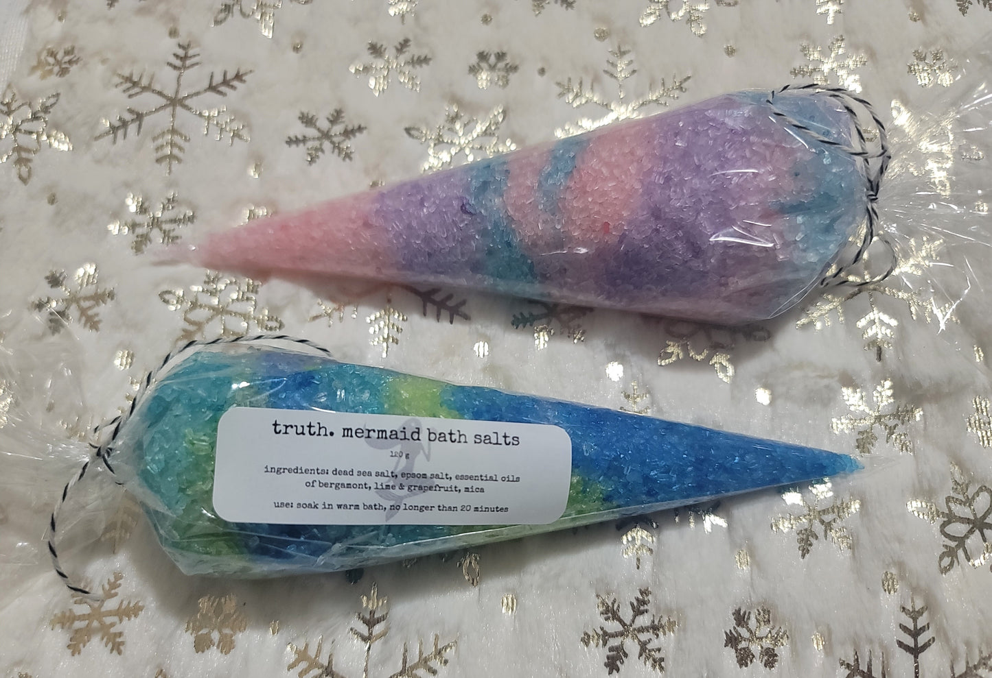 Mermaid / unicorn bath salts