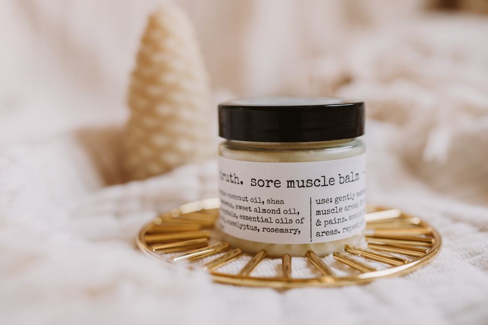 sore muscle balm